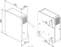 Рекуператор воздуха BLAUBERG Freshbox E-100 WIFI 