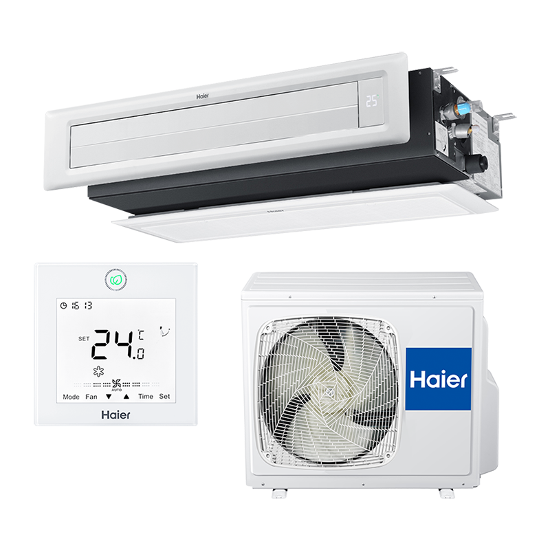 Кондиционер инверторный канальный Slim Low ESP Haier AD50S2SS1FA/1U50S2SJ2FA 