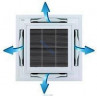 Кондиционер GREE кассетный GUD35T1/A-S + GUD35W1/NhA-S 