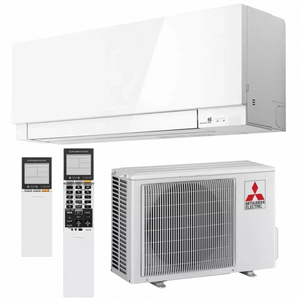 Mitsubishi Electric LUX DESIGN MSZ‑EF50VGKW / MUZ‑EF50VG – Кондиционер 18000 BTU, Inverter, R32, до 50 м² (черный глянец) 