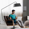 Приточный очиститель воздуха Ballu ONEAIR ASP-100 серый, WiFi, 125 m3/h 