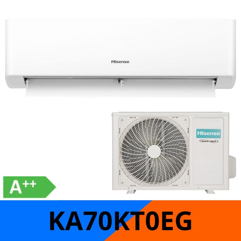 Hisense Energy SE KA70KT0EG – Внутренний блок кондиционера 24000 BTU, Inverter, A++, до 70 м² 