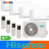Hisense Energy SE Multi-Split 3AMW62U4RJC + 3x KA25MR0EG – Инверторная мульти-сплит система на 3 комнаты, A++, до 60 м² 