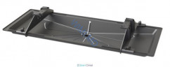 Поддон для сбора конденсата с нагревательным кабелем 3 м Blue River (1050x400mm) RAL7016 